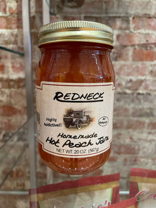 Redneck Homemade Hot Peach Jam
