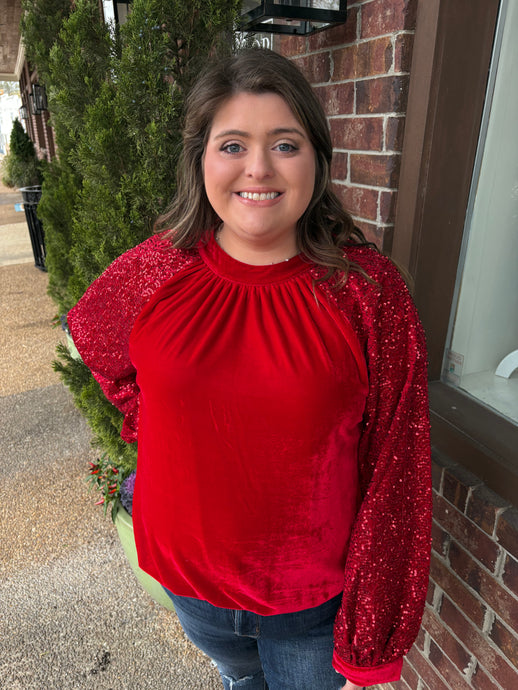 The Scarlet Spark Top