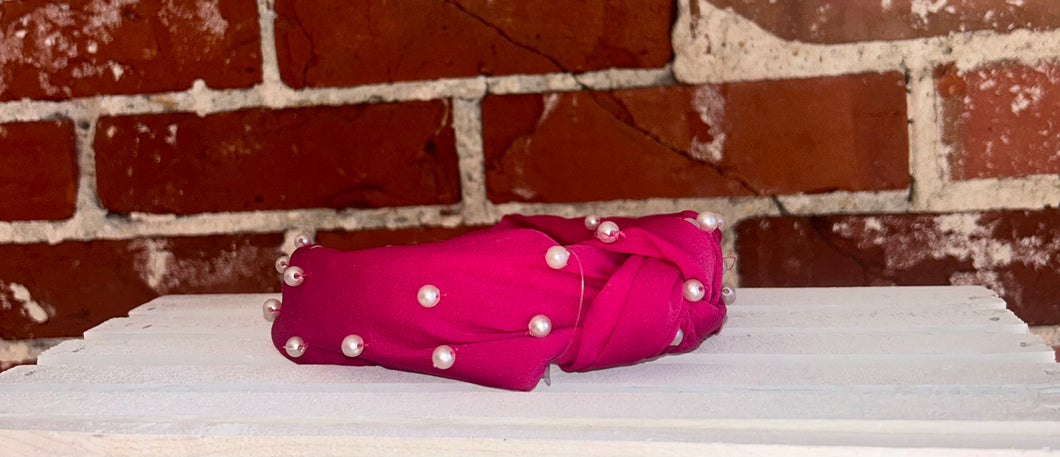Mini Pearl Studded Headband