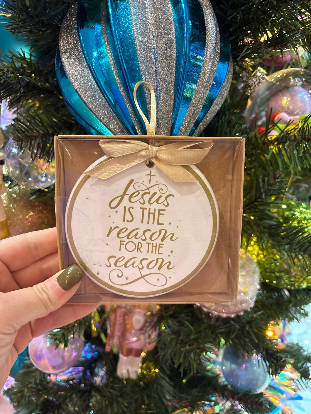 Jesus Is The Reason Ornament