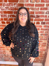 Load image into Gallery viewer, Sequin Chic Sweater