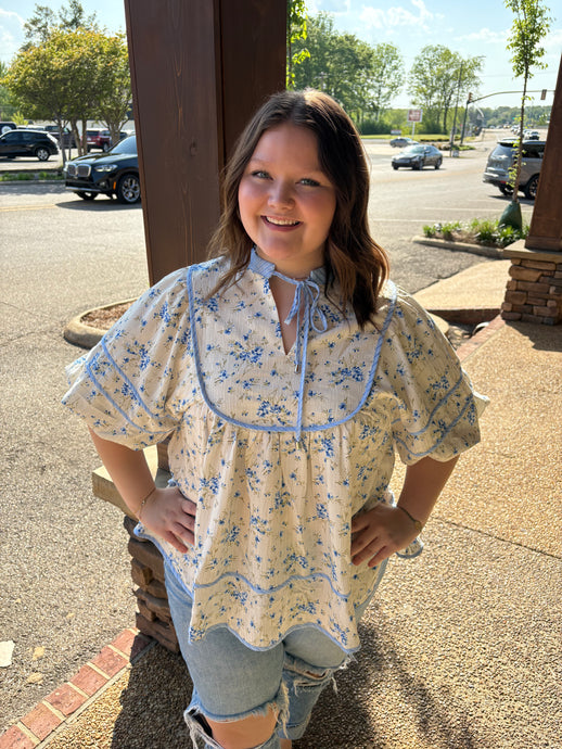 Blue Haze Top