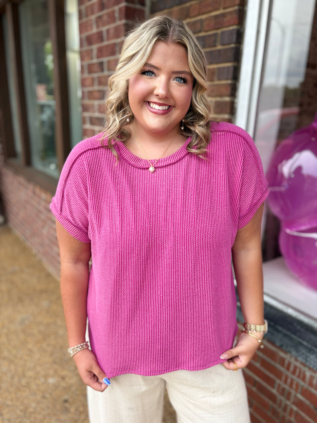 The Staple Knit Top