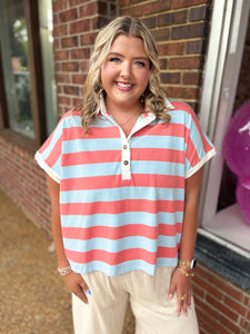 Stripe Hype Top