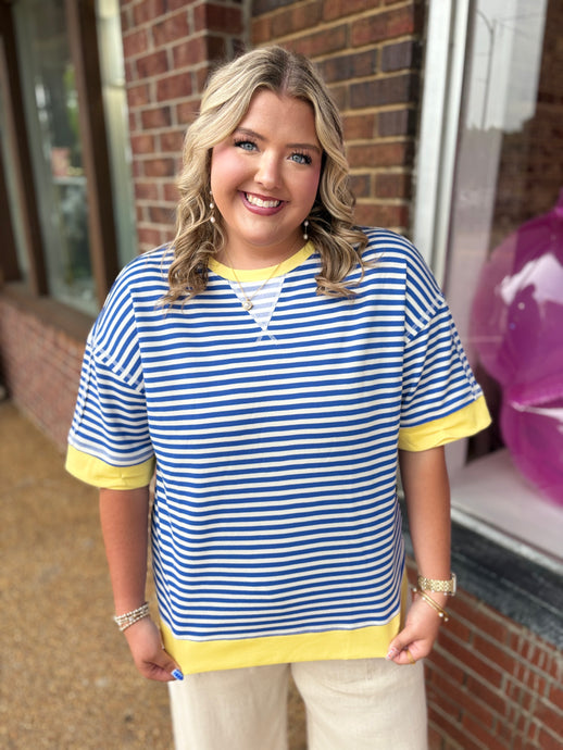 Coastline Stripes Top