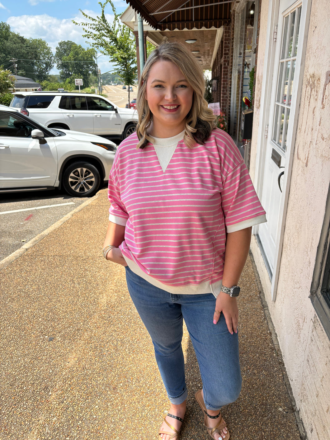 Candy Stripe Top