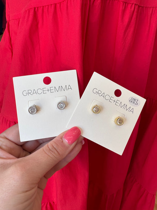 Grace + Emma Studs