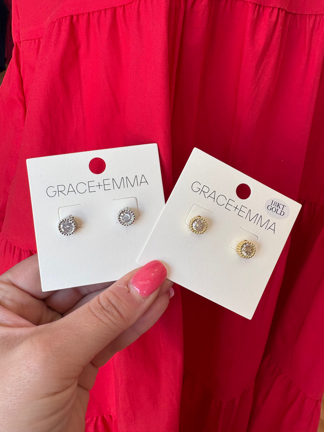 Grace + Emma Studs