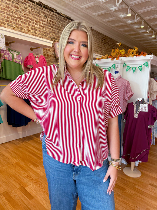 Rally Stripes Top