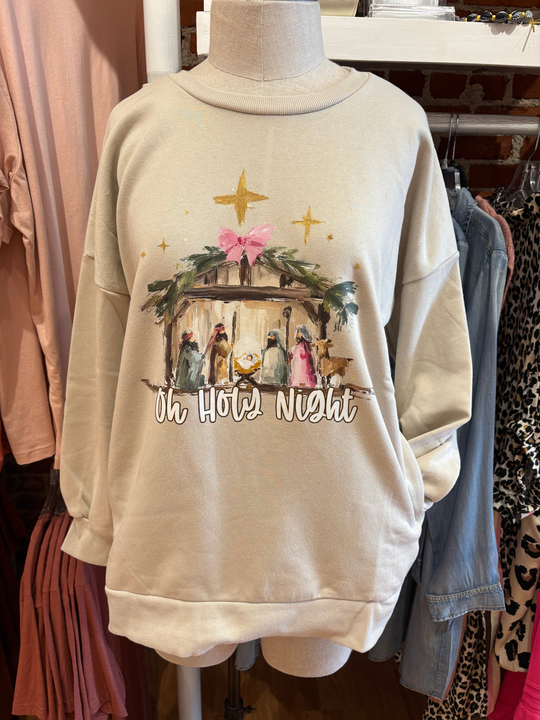 Oh Holy Night Sweatshirt