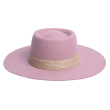 Load image into Gallery viewer, Fern Wool Hat w/ Detailed Band