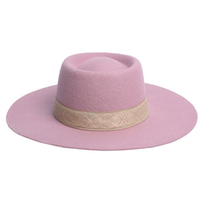 Fern Wool Hat w/ Detailed Band