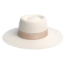 Load image into Gallery viewer, Fern Wool Hat w/ Detailed Band