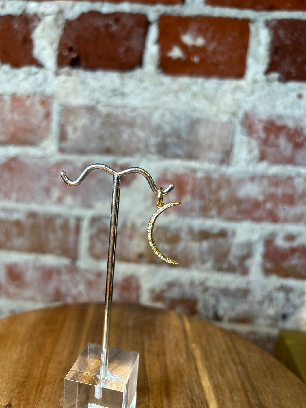 Allison Avery Goddess Crescent Moon Charm