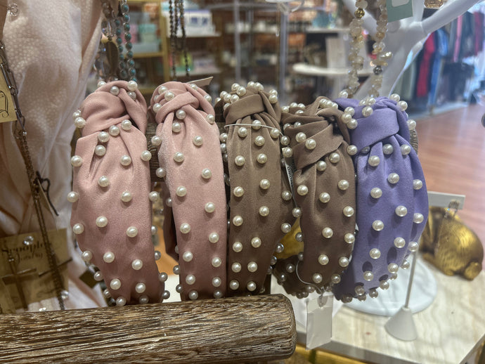 Pearl Beaded Headband